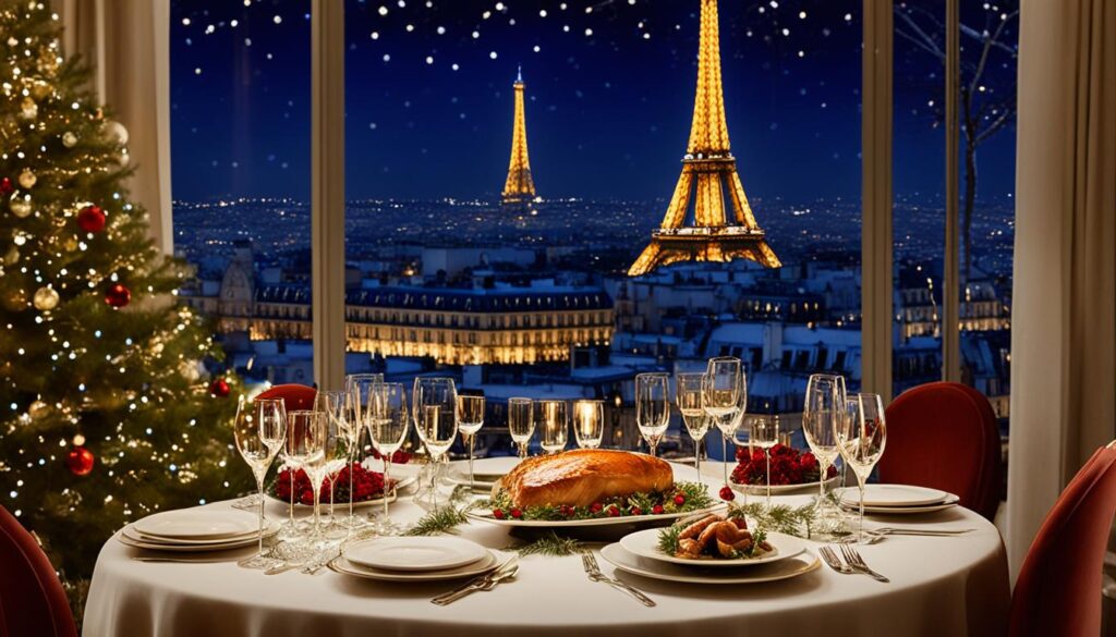 Christmas dinner in Paris 2018