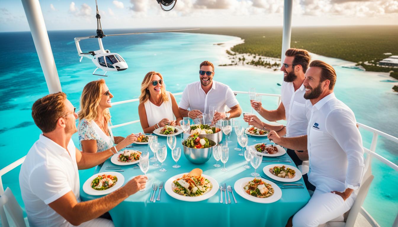 dinner in the sky in punta cana