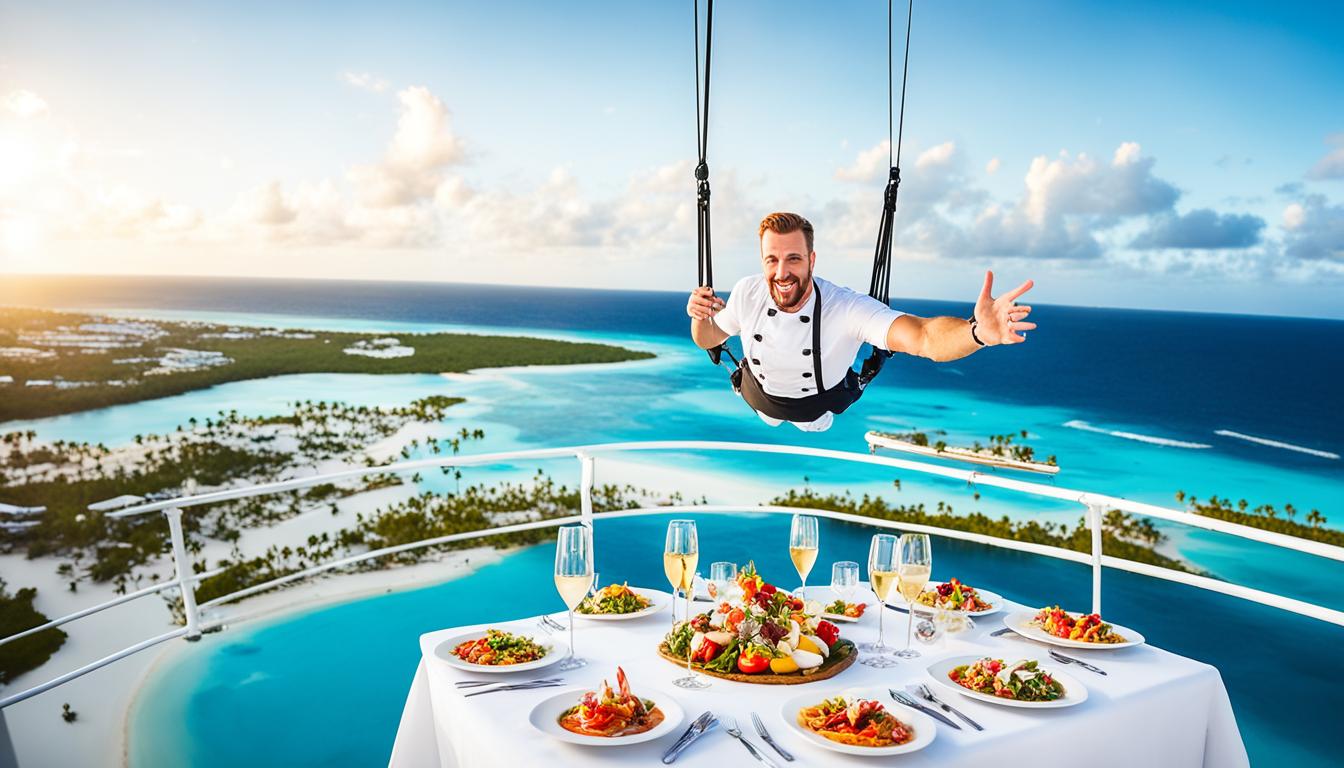 dinner in the sky punta cana english