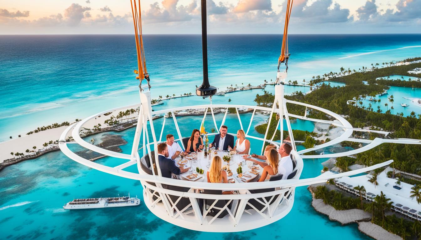 dinner in the sky punta cana photos