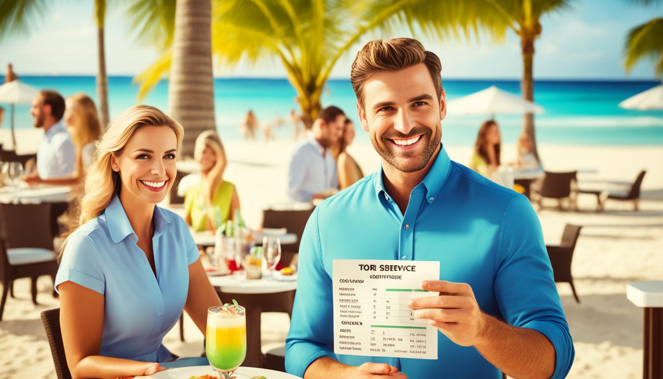 do you tip for dinner at an all inclusive resort in punta cana