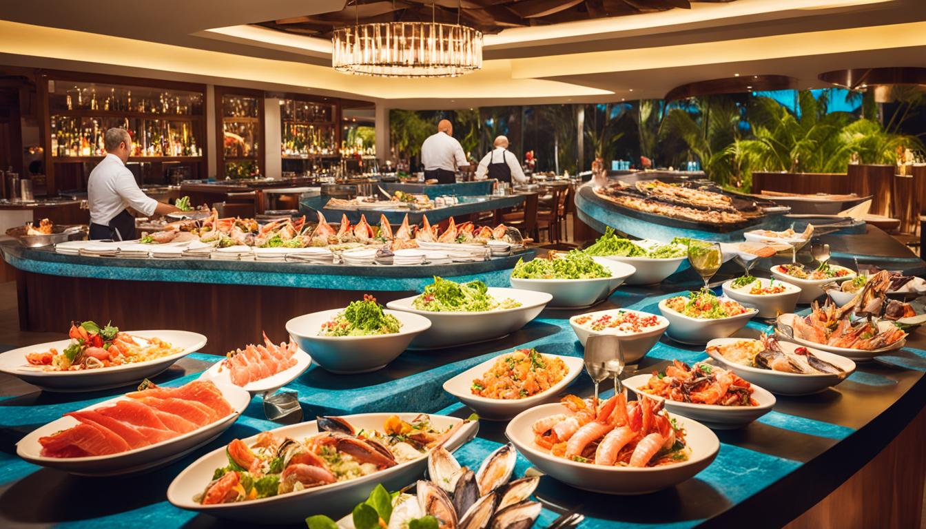 does excellence punta cana ne dinner buffet