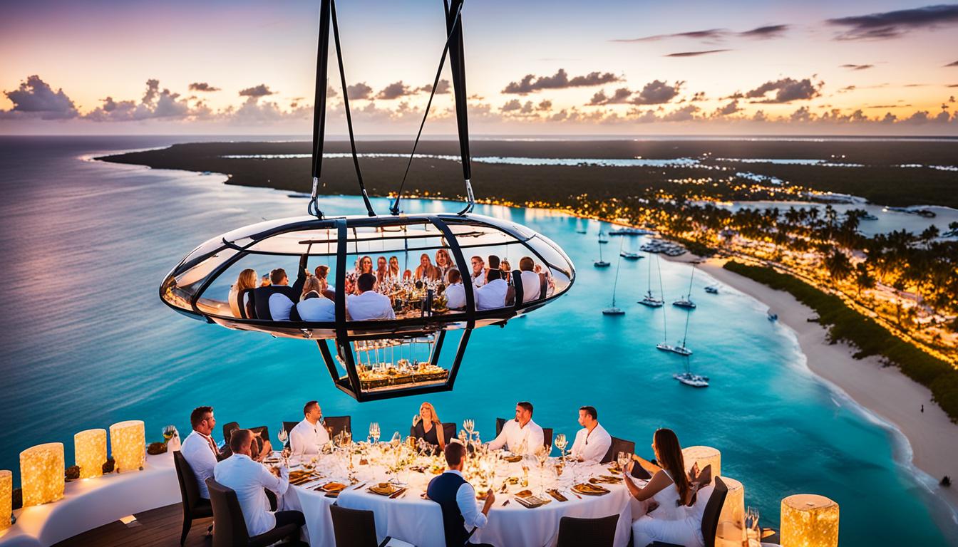 punta cana dinner in the sky