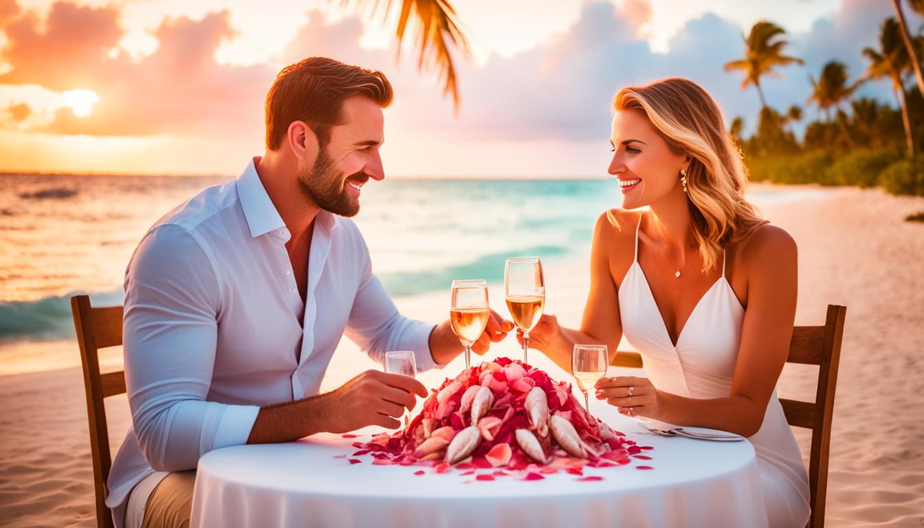 romantic dinner in punta cana